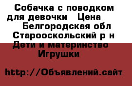 Собачка с поводком для девочки › Цена ­ 1 500 - Белгородская обл., Старооскольский р-н Дети и материнство » Игрушки   